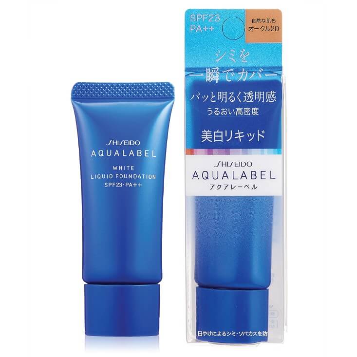Kem nền Shiseido Aqualabel White Liquid